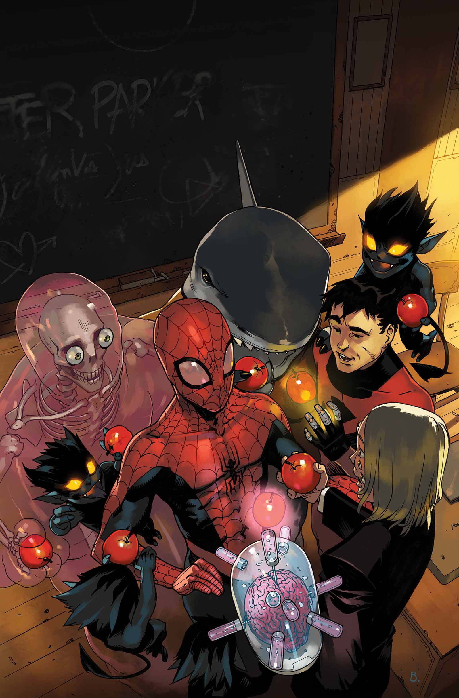Spider-Man_&_The_X-Men_1_Bengal_Variant