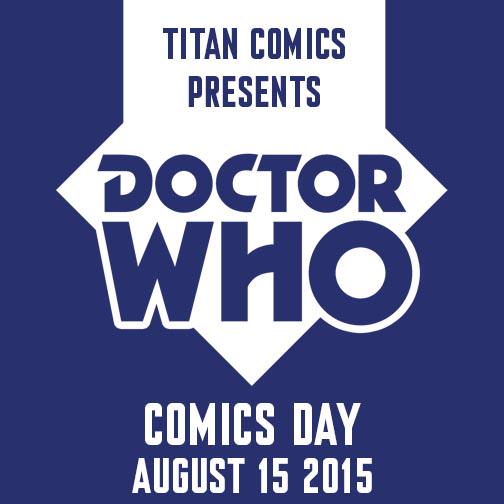 Doctor Who Comics Day logo