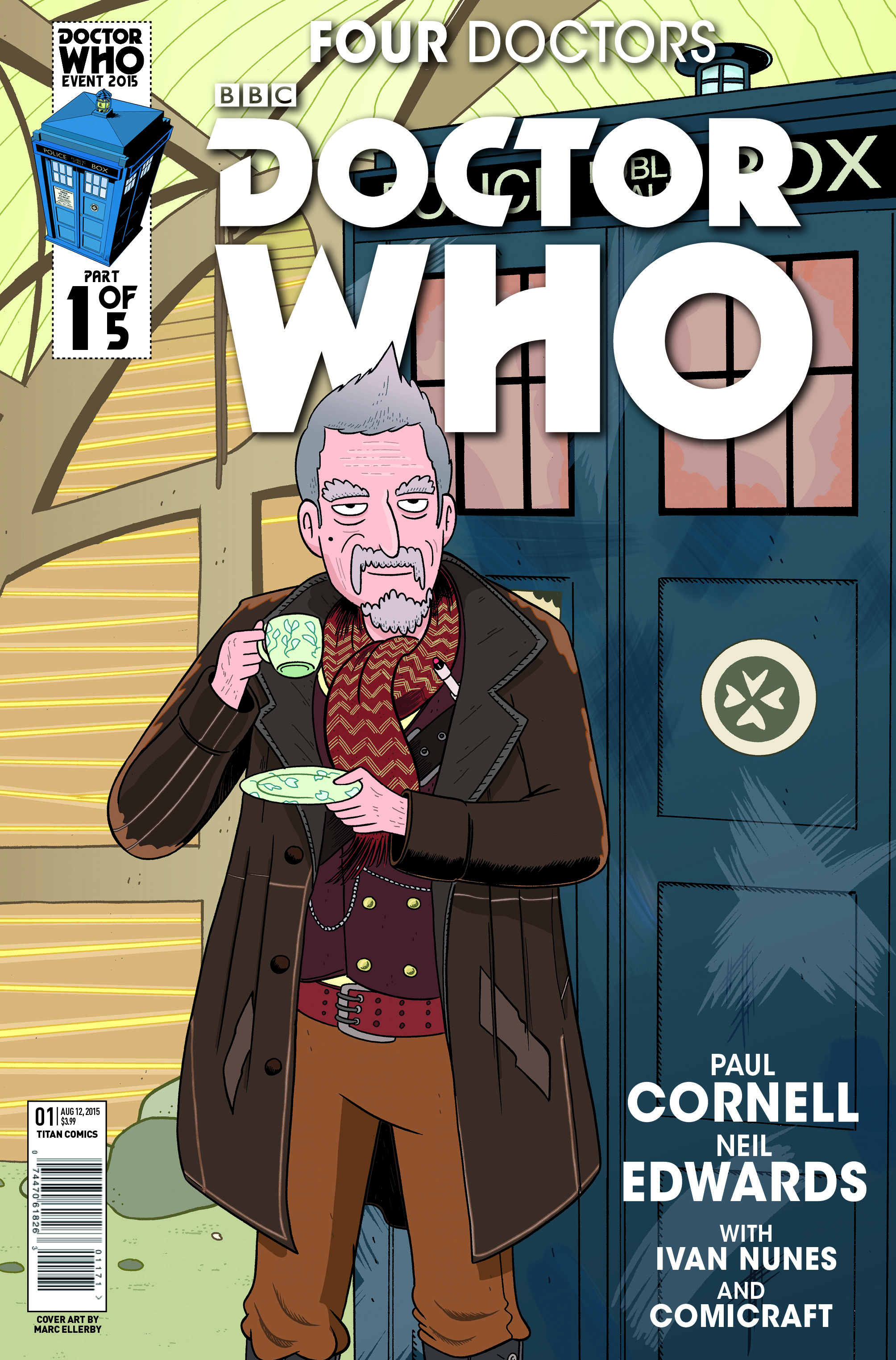 THE WHO SHOP VARIANT COVER BY MARC ELLERBY