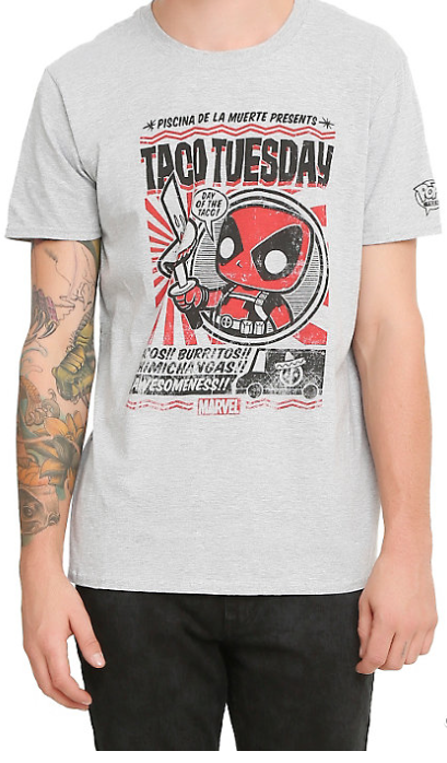 Deadpool T-shirt_Hot Topic