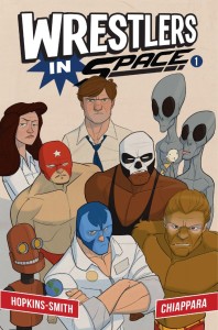 Wrestlers in Space cover