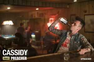 Joseph Gilgun as Cassidy - Preacher _ Season 1, Episode 1 - Lewis Jacobs/Sony Pictures Televsion/AMC