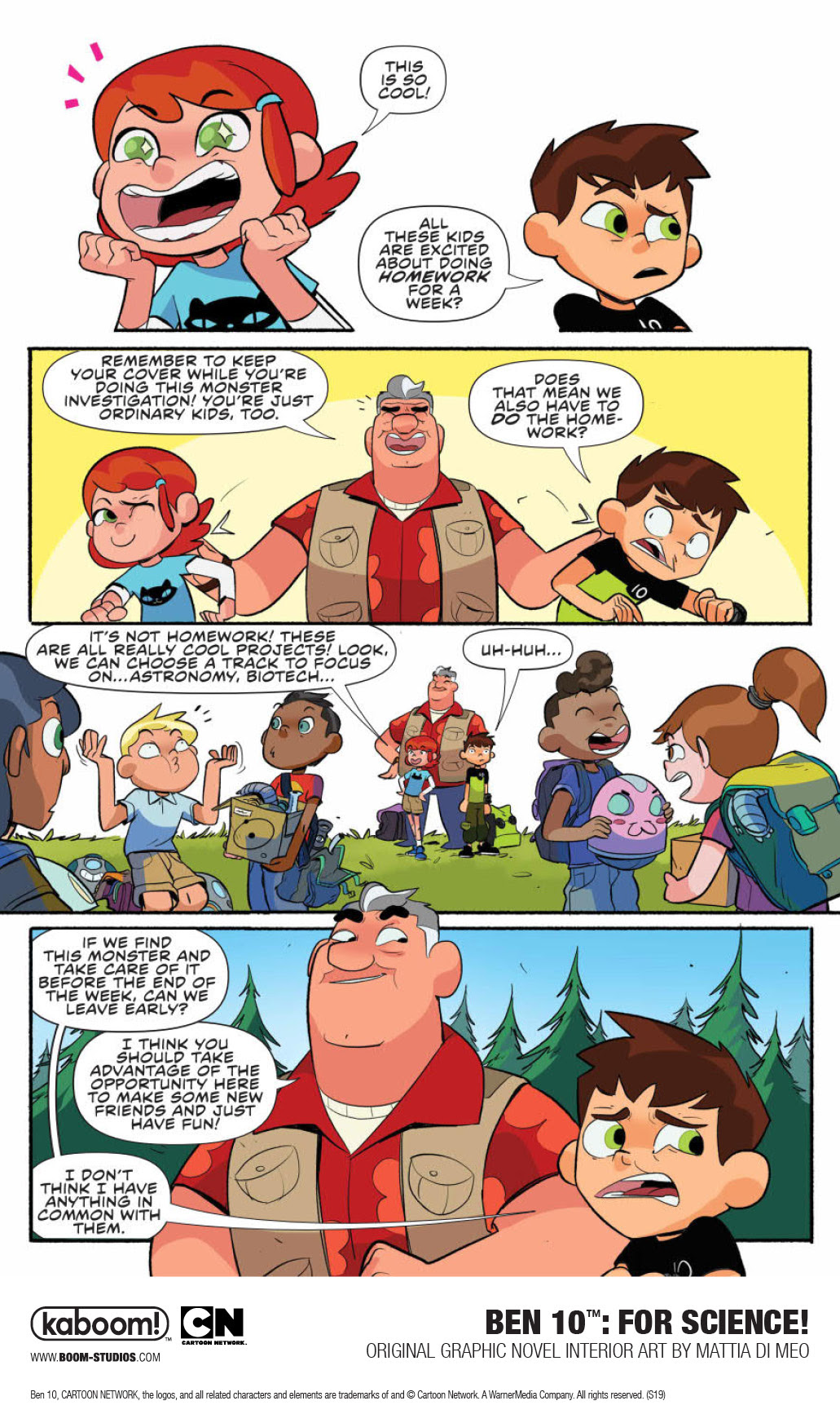 Знойное лето бен тен комикс все части