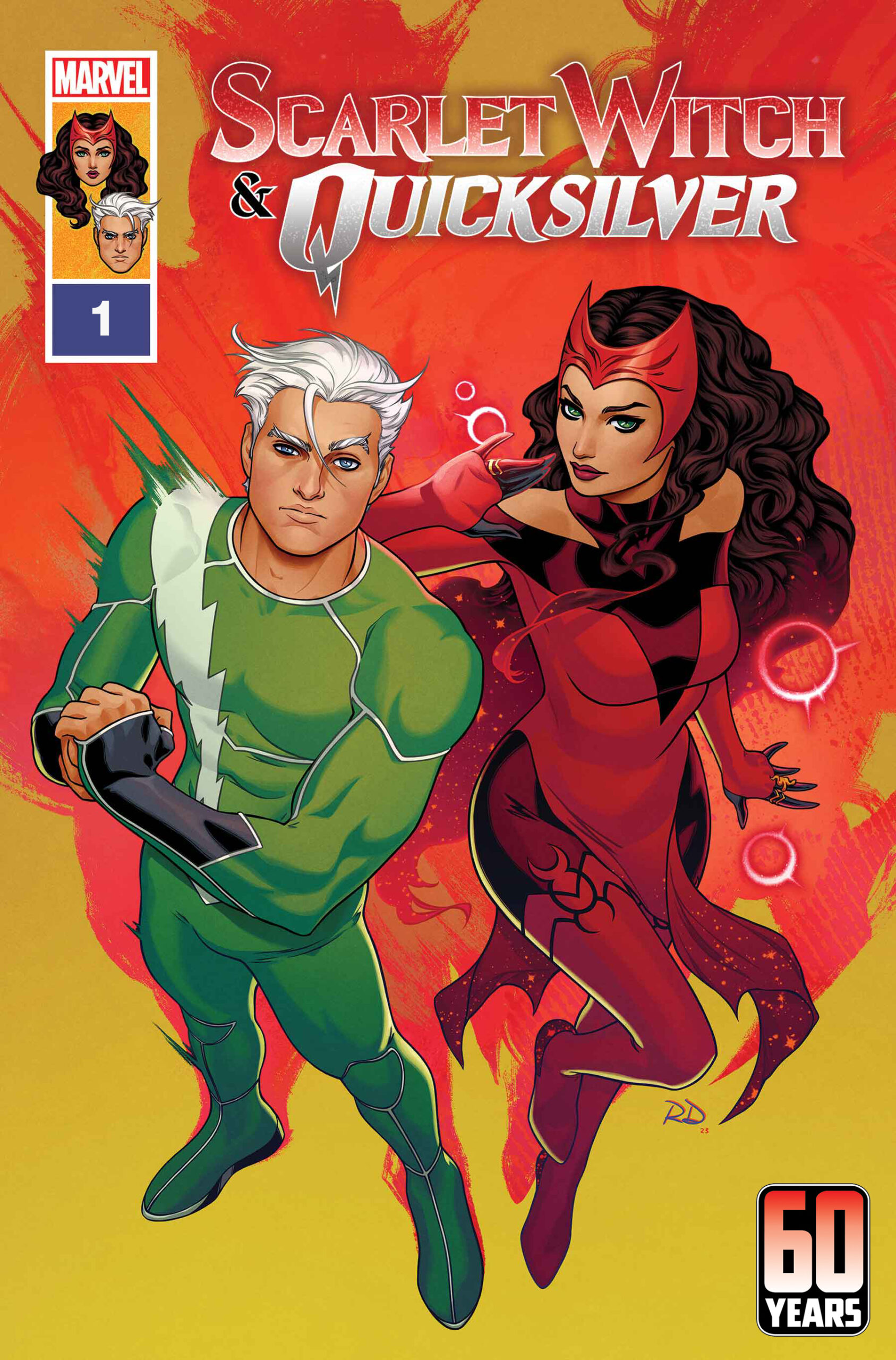 Why did Scarlet Witch get multiple powers when Quicksilver only